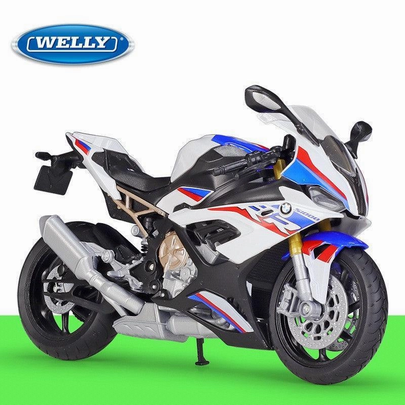 Wall Mounted Personal Collection 1:12 BMW S1000 RR 2021 Motorcycle Alloy Model Car