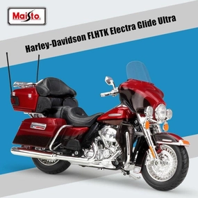 Beginner Friendly 1:12 Harley Davidson FLHTK Electra Glide Ultra Alloy Model Car