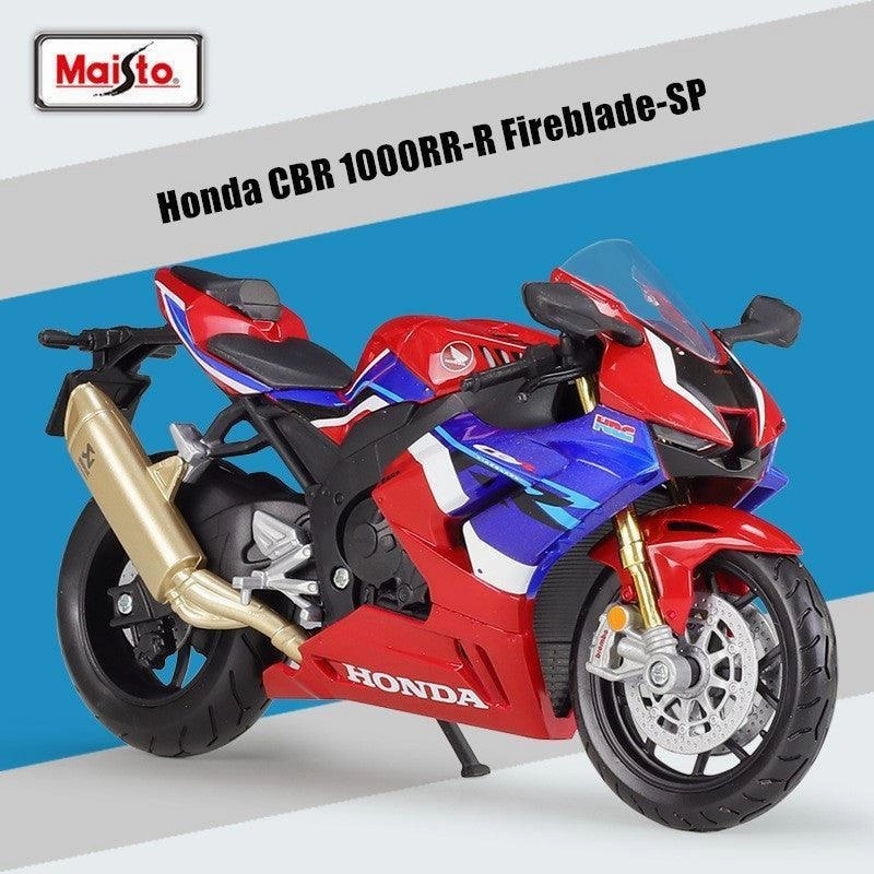 1:12 Honda CBR 1000RR-R Fireblade-SP Alloy Model Car Fish Replica Character Display