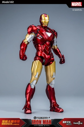 1:12 Iron Man Mark VI Mk6 Action Figure Assembly Kit Designer creation