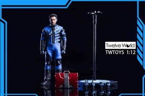 Modern Art 1:12 Tony Stark Mark V Mk5 Racing Suit Action Figure