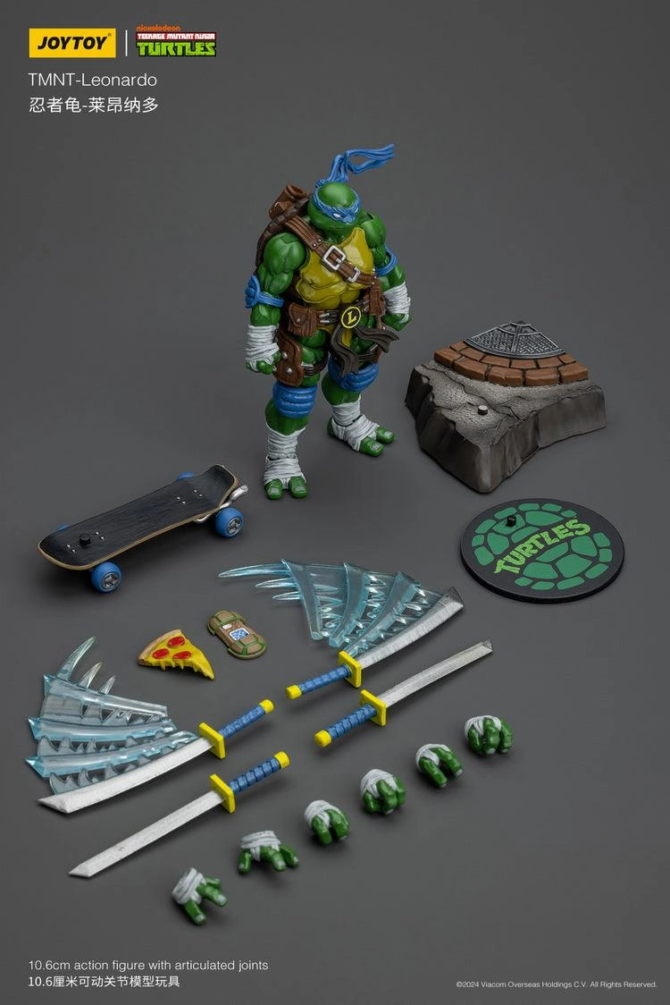 1:18 Teenage Mutant Ninja Turtles (TMNT) Action Figure Wall Mounted Mobile Game