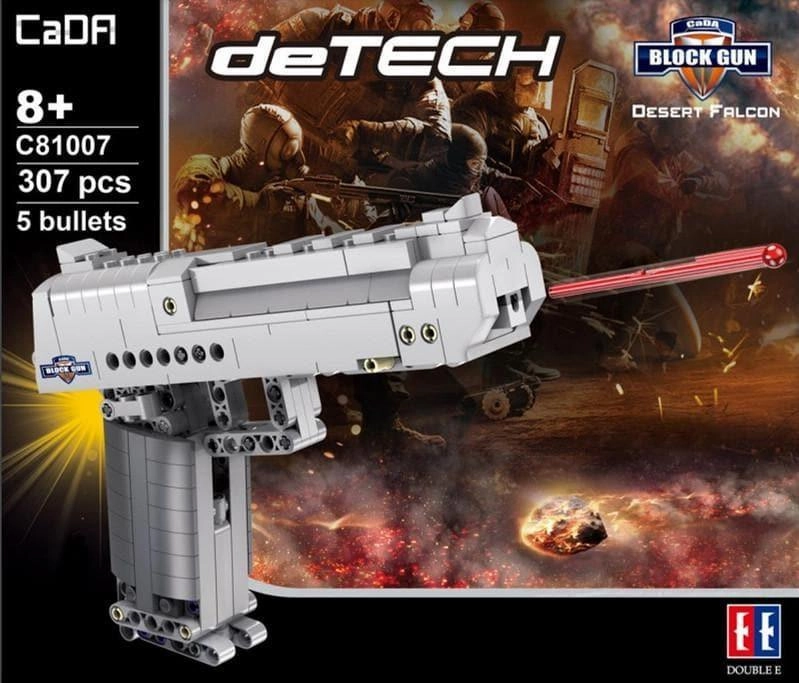 Complete Collection 1:1 Desert Eagle Falcon Magnum Gun Building Blocks Set