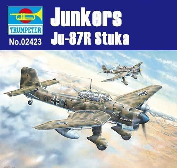 Award Trophy Blockchain Token 1:24 Junkers Ju-87R Stuka Fighter Assembly Kit