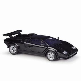 1:24 Lamborghini Countach LP5000S Alloy Model Car Special Color Chibi Sculpture