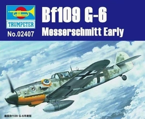 PVC Figure Collection Showcase 1:24 Messerschmitt Bf109 G-6 Early Version Fighter Assembly Kit