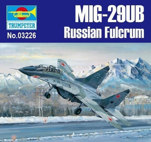 1:32 Russian MIG-29UB Fulcrum Fighter Assembly Kit Official Merchandise