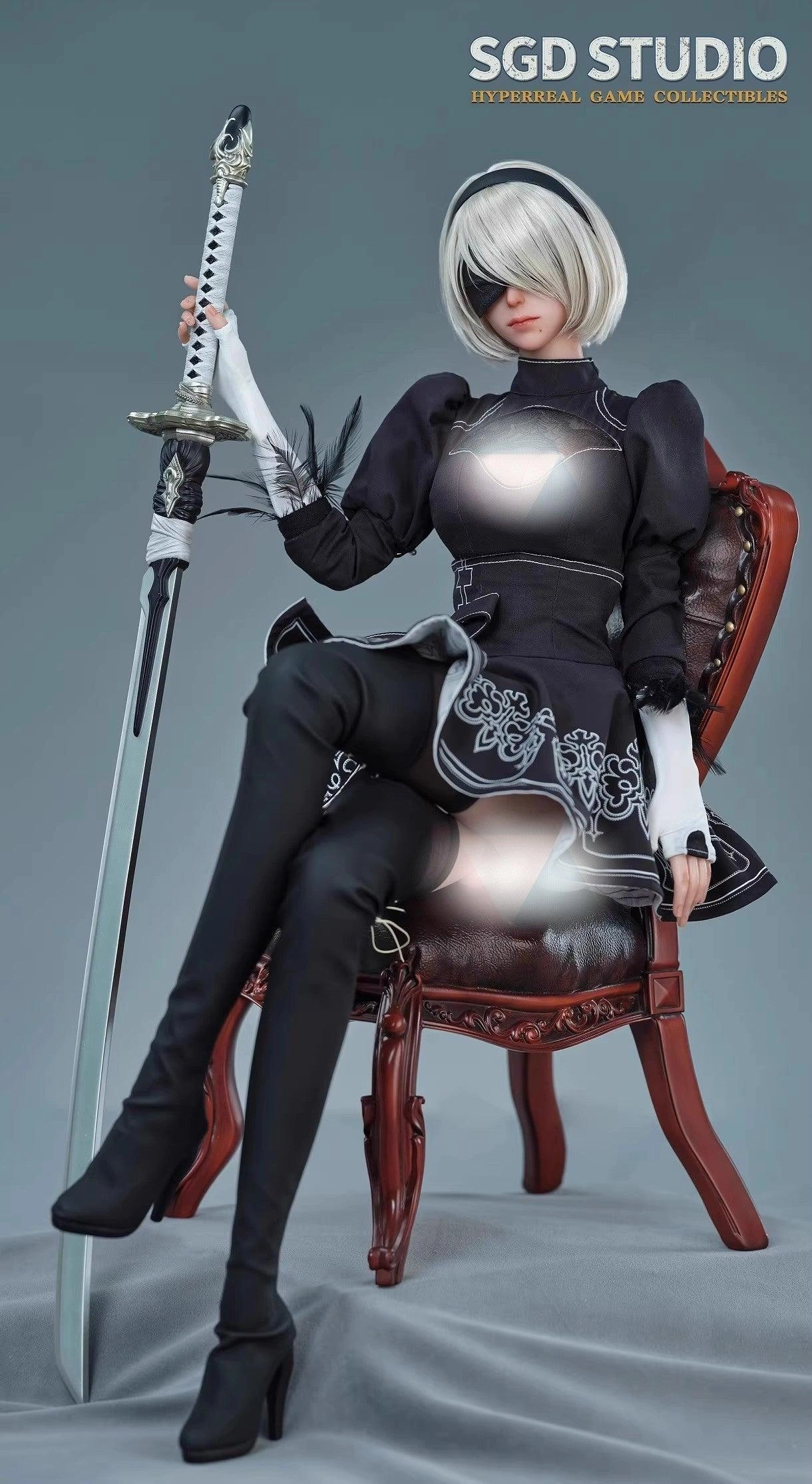 Miniature Unit Hidden Gem 1:3 YoRHa No.2 Type B 2B Seamless Action Figure