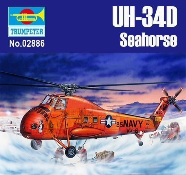 1:48 UH-34D Seahorse Rotorcraft Assembly Kit National Treasure