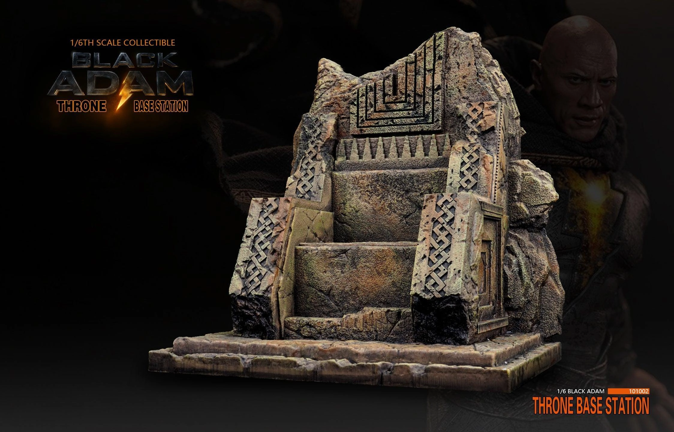1:6 Black Adam Throne Display Scene Base Station Action Item