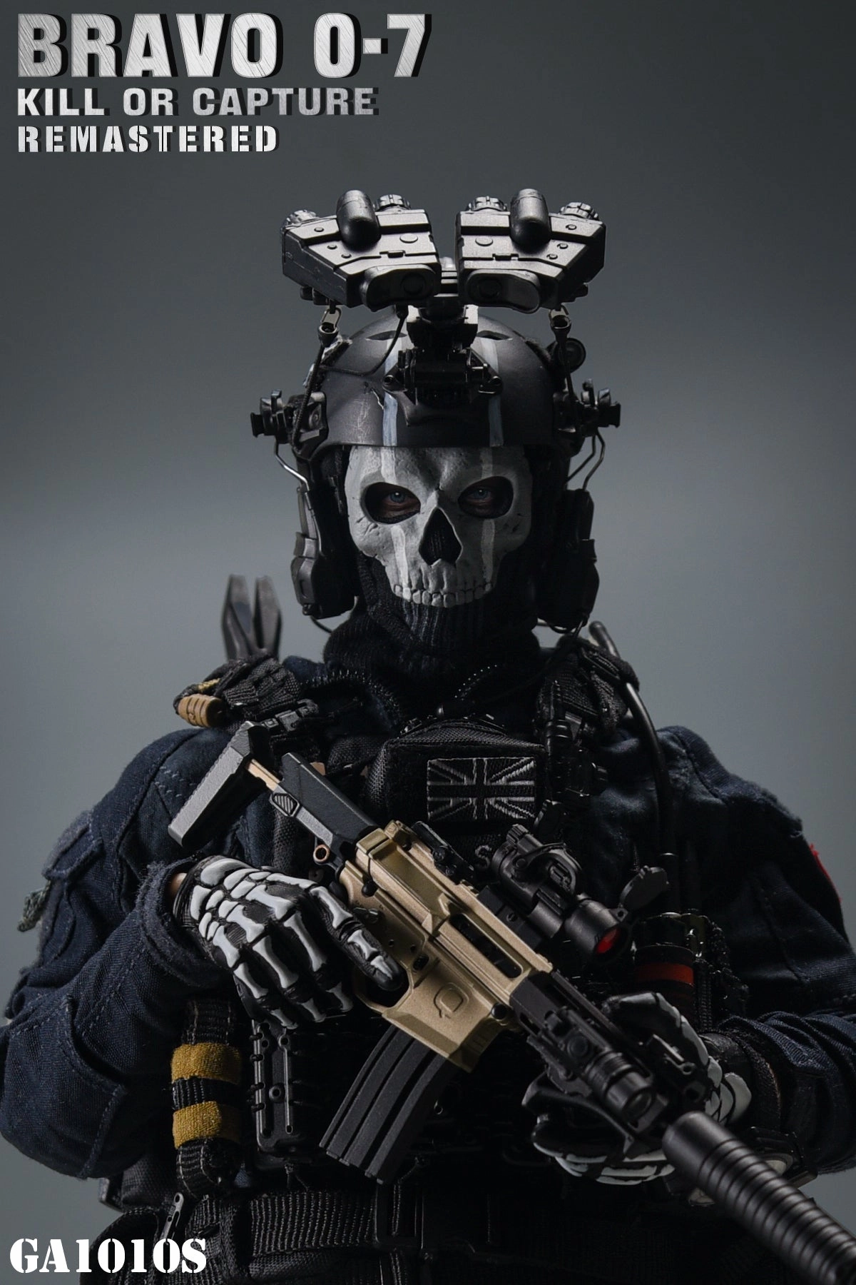 1:6 Bravo 0-7 Kill or Capture Remastered Action Figure Cartoonish Design Sculpture Art