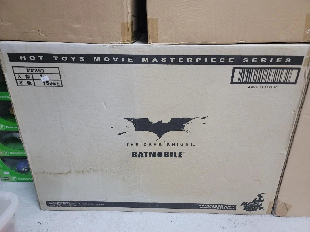 1/6 HOT TOYS MMS69 mms 69 BATMAN THE DARK KNIGHT Batmobile ???? hottoys Limited Sculpture National Symbol