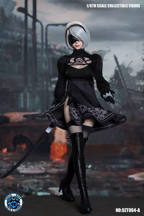 Industrial Decor 1:6 YoRHa No.2 Type B 2B (Set A) Seamless Figure