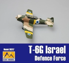 Articulated Joint Nostalgic Toy 1:72 T-6G Israel Defence Force Air Fighter