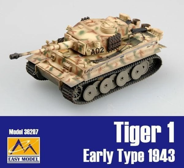 Robot Toy Chibi Creation 1:72 Tiger 1 Early Type Grossdeutschland Russia 1943 Tank
