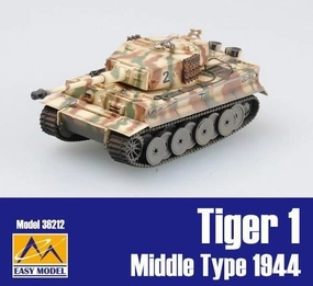 Arctic Animal Movie Collection 1:72 Tiger 1 Middle Type sPzAbt508 Italy 1944 Tank