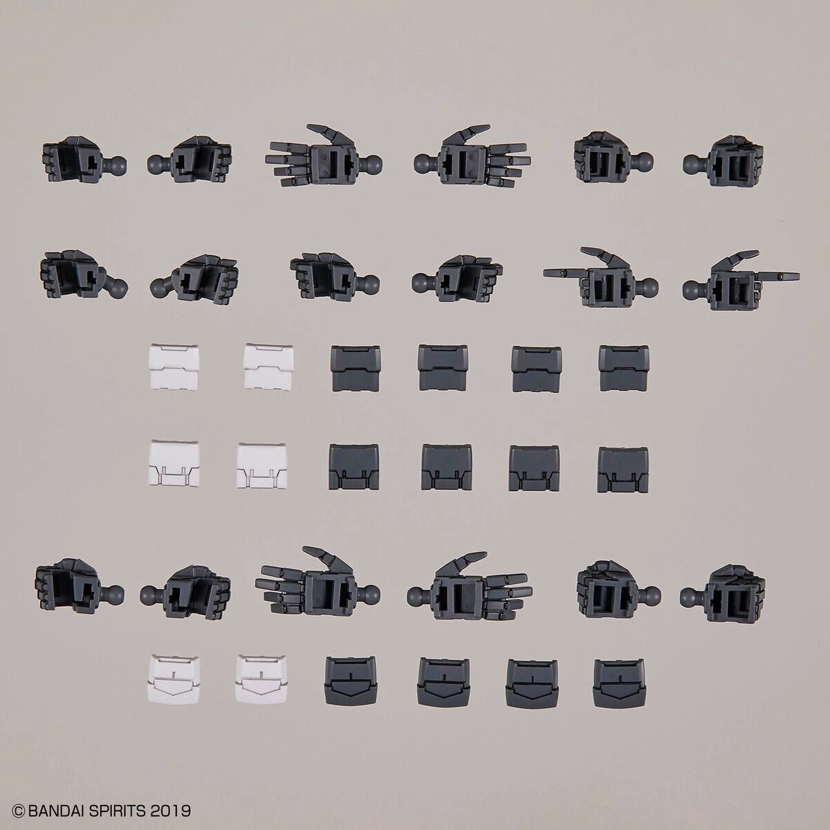 30 Minutes Missions: Option Parts Set 12 (Hand Parts/Multi-Joint) 1/144 Scale Model Option Pack Gaming Showcase