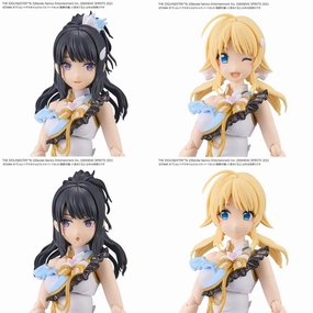 30 Minutes Sisters x Idolm@ster: Hair Style & Face Parts Set (Hiori Kazano/Meguru Hachimiya) Model Option Pack Original Box