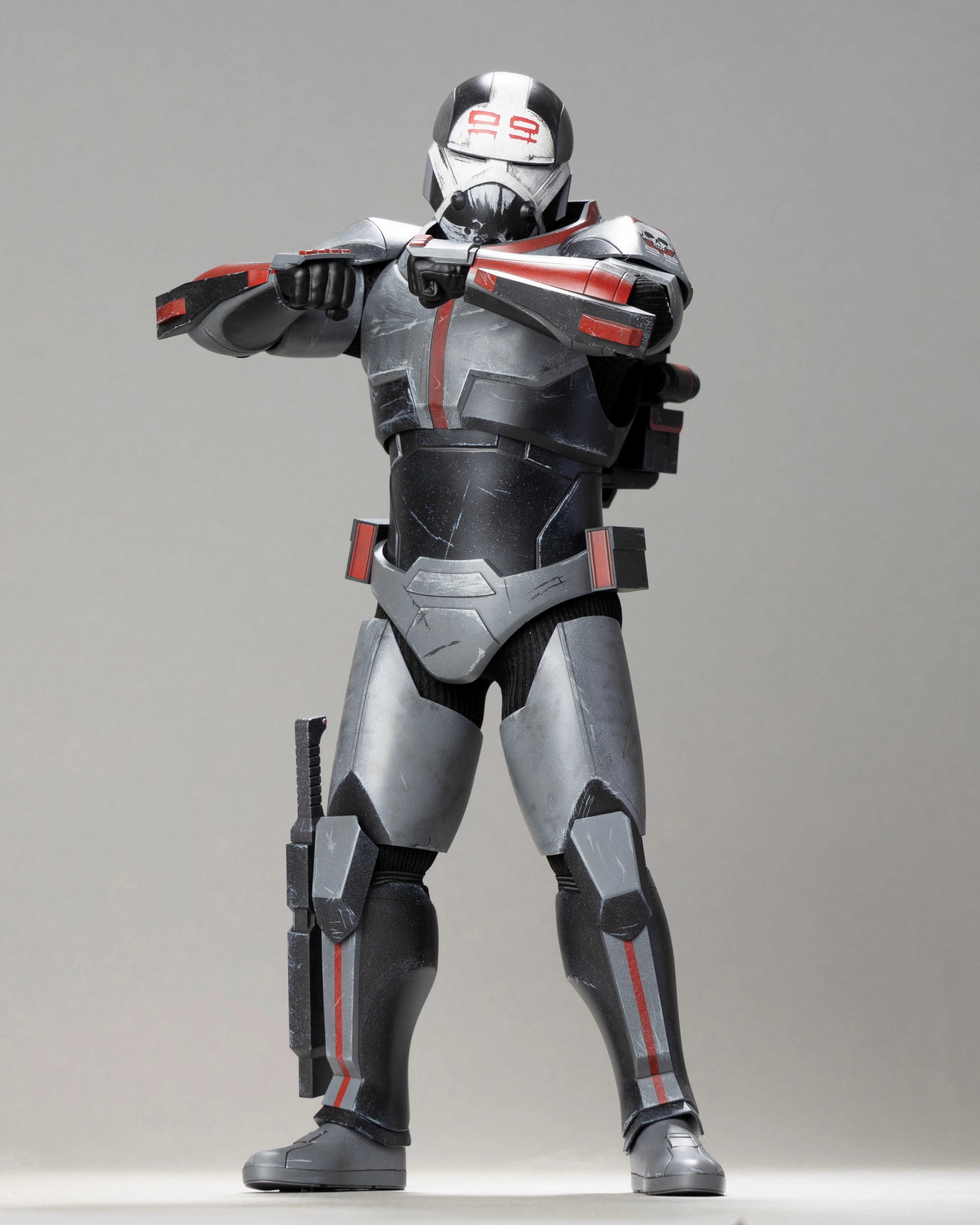 Hot Toys TMS099 Star Wars The Bad Batch Wrecker 1/6 Scale Collectible Figure Designer Art Series Set