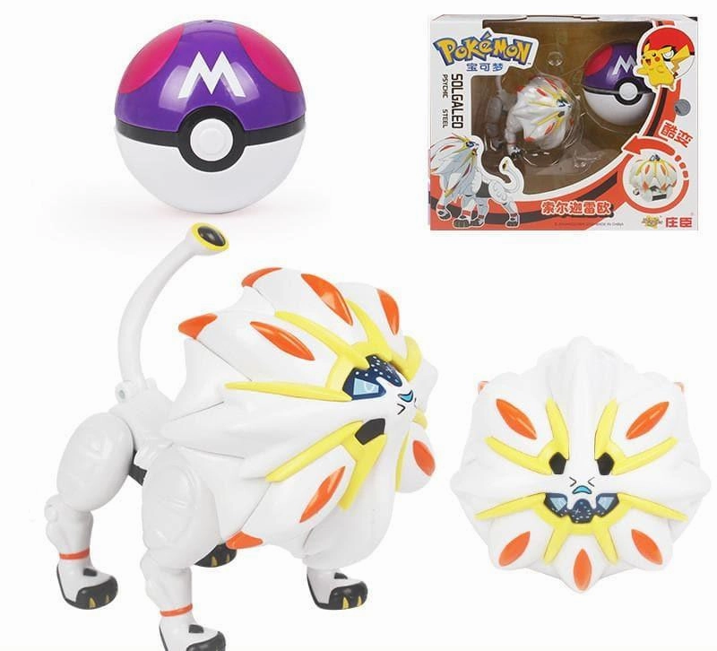 PokemonGo Solgaleo Pokeball Video Game Adaptation Movie Toy