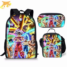 Cartable avec Trousse et Sacoche Tournoi du Pouvoir - Dragon Ball Z? All-Weather Wear Comfort Design