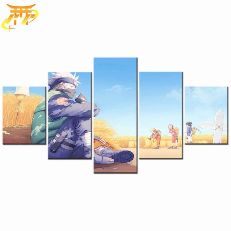 Superhero Pose Appreciating Asset Tableau Equipe 7 Fermiers - Naruto Shippuden?