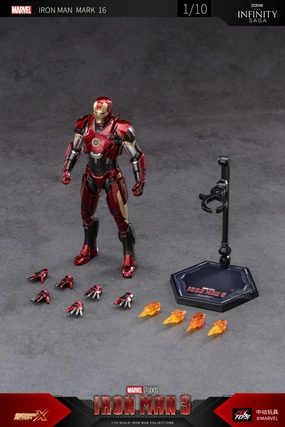 Preorder! ZD Toys Ironman 3 Ironman Mark 15 1/10 Scale Collectible Figure Augmented reality