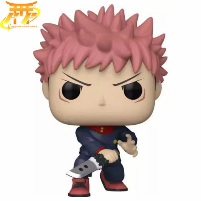 Figurine POP Yuji "Knife" - Jujutsu Kaisen? Display Base Protective Case
