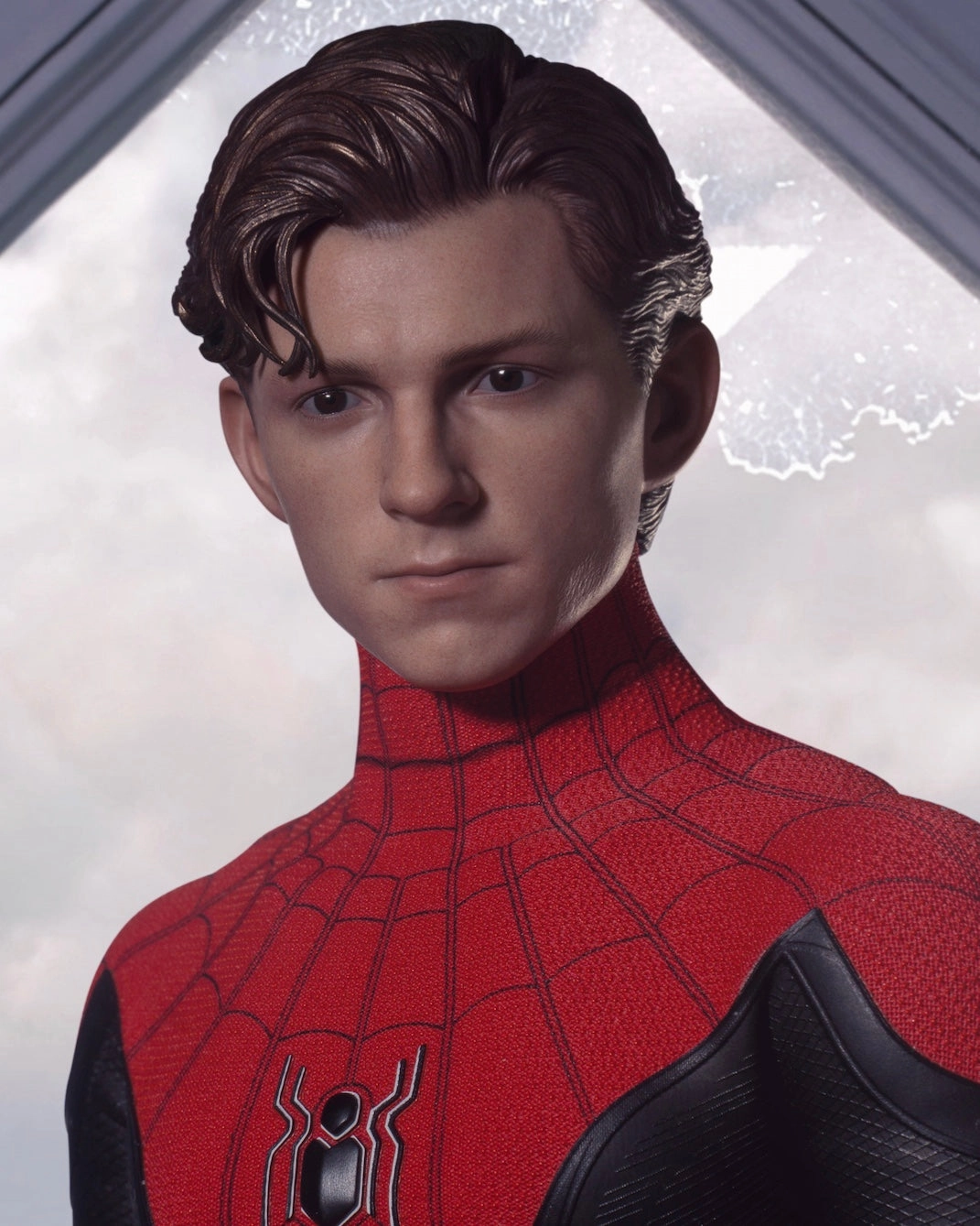 Seasonal Rotation Hot Toys MMS542 Spiderman Far from Home Upgraded Suit