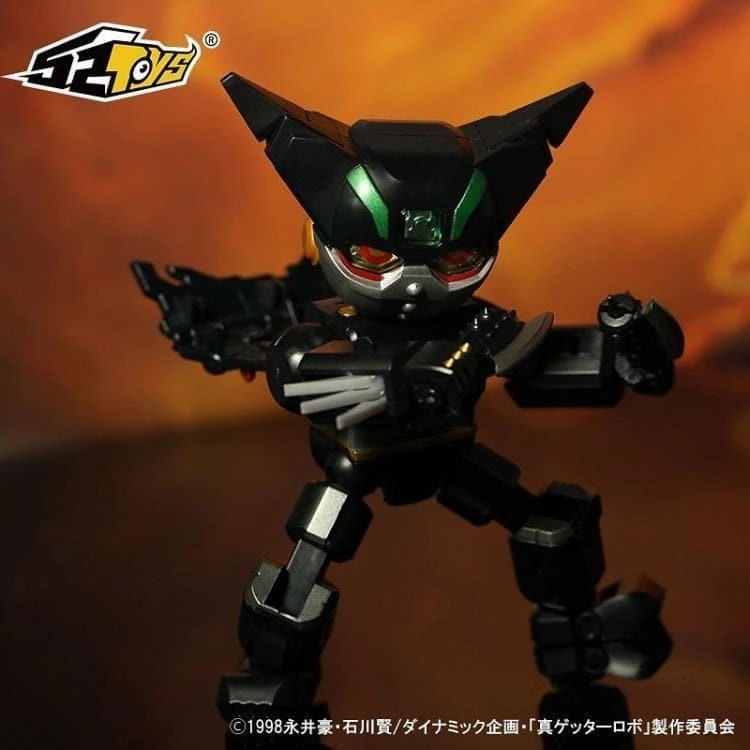 Recognition Gift Superhero Merchandise Megabox MB-06 Black Getter