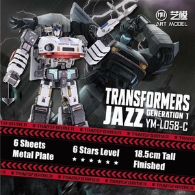 Transformers Jazz Martini Metal Assembly Kit Vinyl Figure Wild Animal