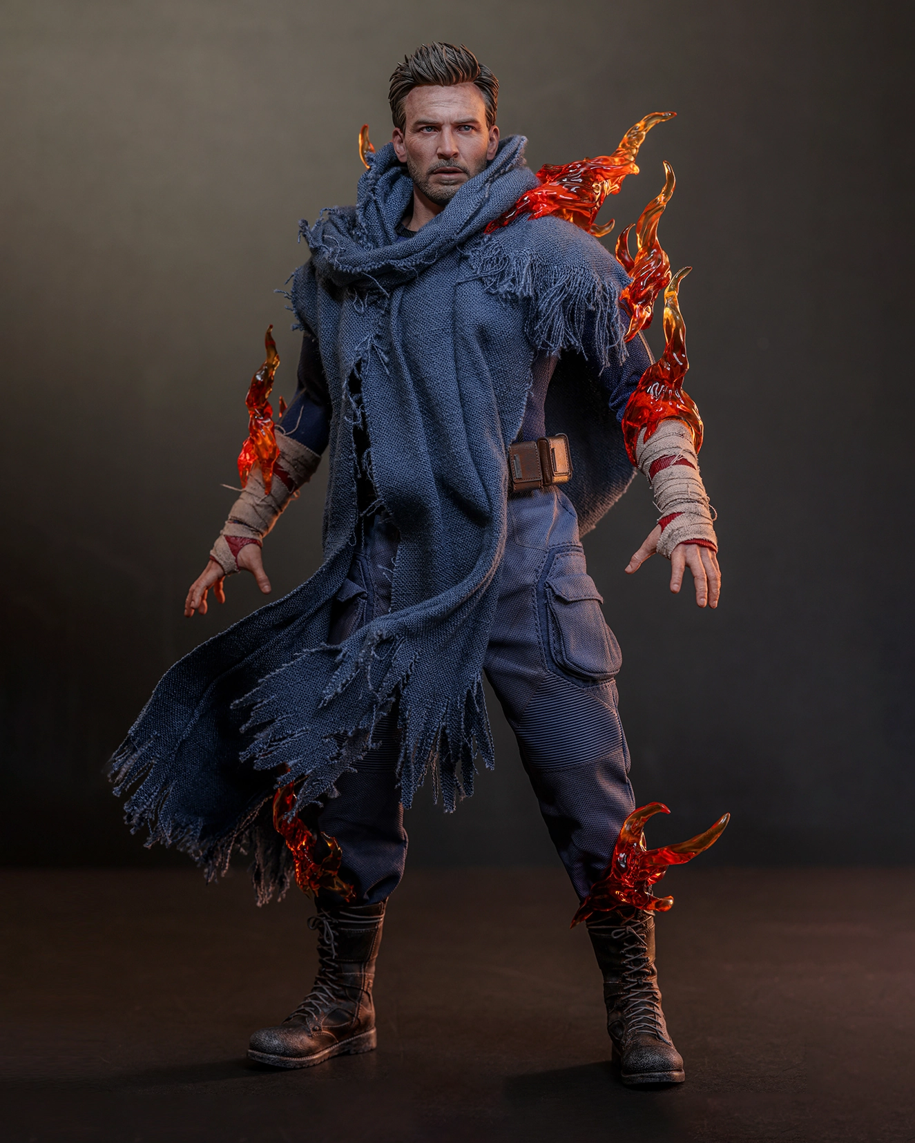 Preorder! Hot Toys MMS789 Deadpool & Wolverine 1/6th scale Human Torch Collectible Figure Bronze Cast Adventure Character