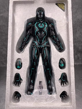 Street Art Hot toys MMS485D24 Ironman 2 Neon Tech Ironman 1.0 Mark 4