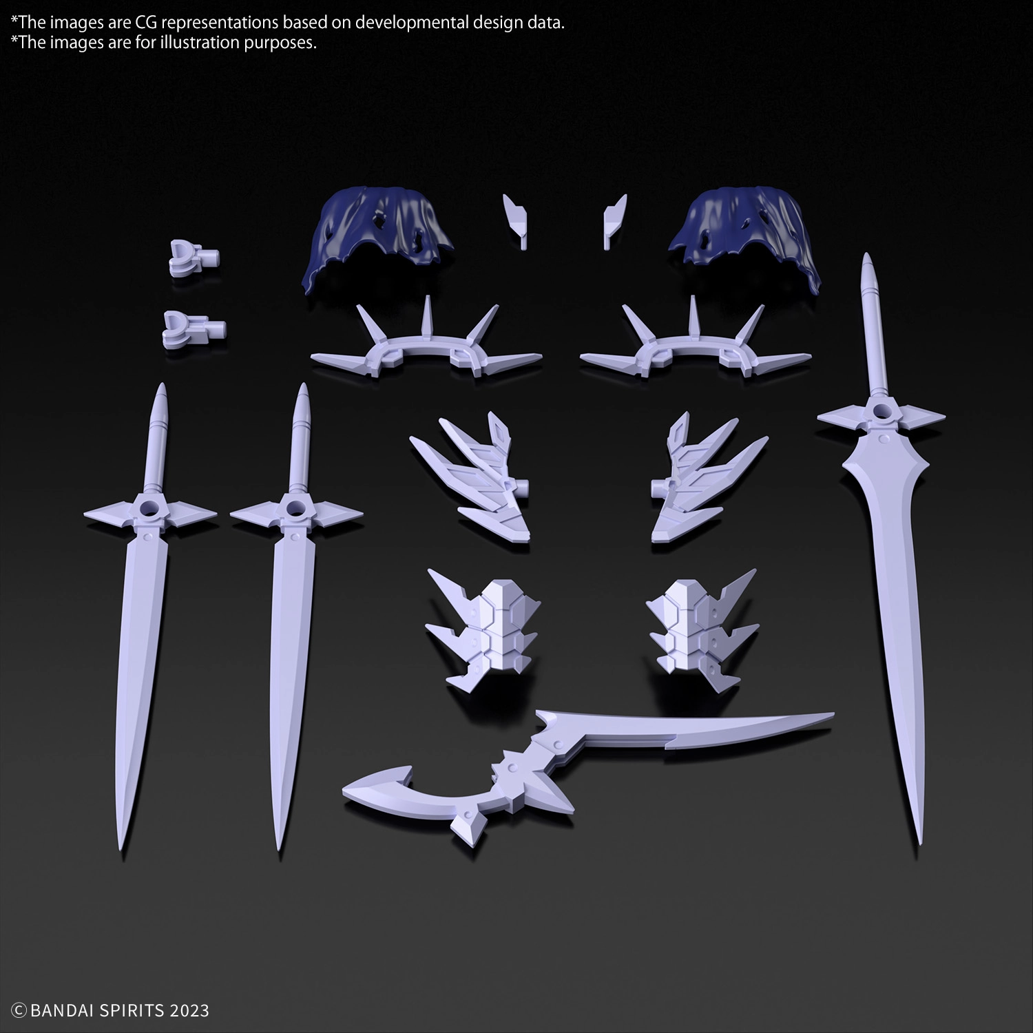 Craft Project 30 Minutes Fantasy: Class Up Liber Assassin Slash Model Option Pack
