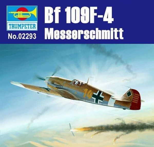 1:32 Messerschmitt Bf 109F-4/Trop Fighter Assembly Kit Ship Figure Miniature Creation