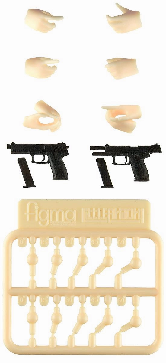 Little Armory: LAOP12 Hands for Guns 2 [Handgun Set] for Figma Ocean Creature Anime Collectible