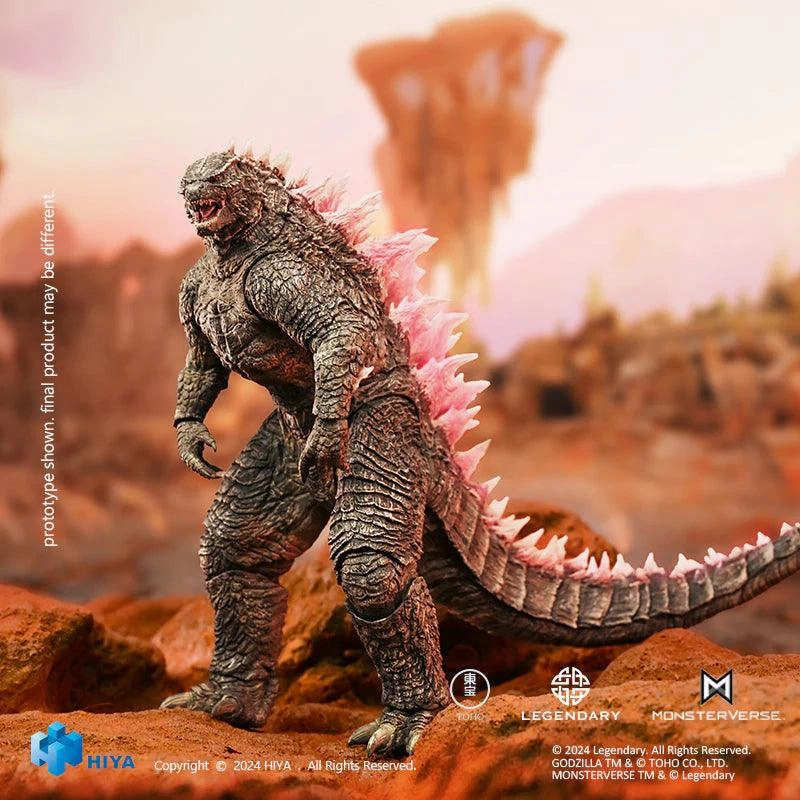 Deity Statue The New Empire Godzilla Evolved Version (Pink Fin) Action Figure