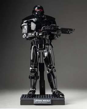 Hot toys TMS032 Star Wars The Mandalorian Dark Trooper Art Collection Cultural symbol