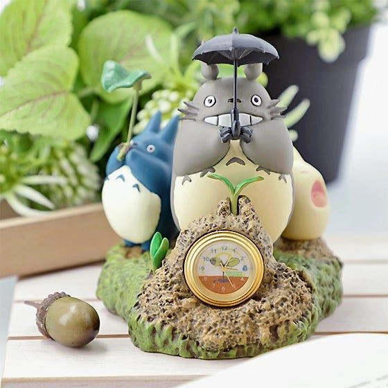 Action Object My Neighbour Totoro: Totoro Dondoko Dance Statue Desk Clock