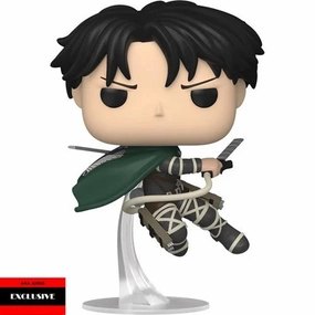 Attack on Titan Captain Levi Ackerman Funko Pop! Vinyl Figure #1315 - AAA Anime Exclusive Movie Collectible Museum Quality