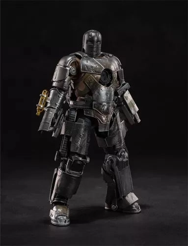 ZD Toys Iron Man Mark 1 1/10 Scale Collectible Figure (LED Version) Interactive Exhibit