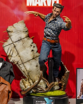 Gamer Setup Crypto Art Hot Toys MMS660B X-Men: Days of Future Past 1/6th scale Wolverine (1973 Version) Collectible Figure (Deluxe Version Special Edition)