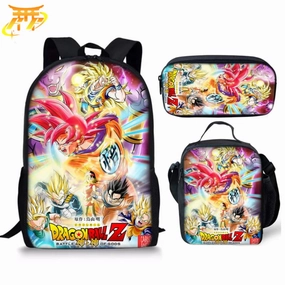 Cartable avec Trousse et Sacoche Battle of Gods - Dragon Ball Z? GridTexture Airflow Mesh Panels