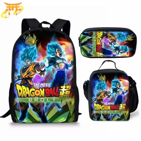 Cartable avec Trousse et Sacoche Broly - Dragon Ball Z? WrinkleResistant