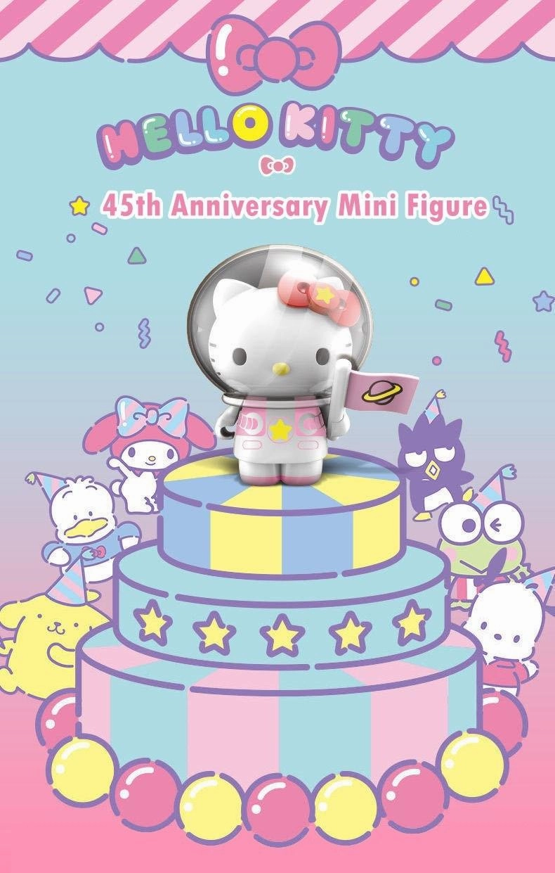 Sanrio Characters 45th Anniversary Mini Figures Art Collectible Designer Toy