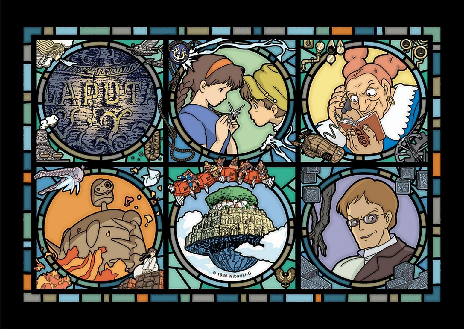 Sports Player Vinyl Merchandise Castle in the Sky: 208-AC14 Characters Artcrystal Puzzle