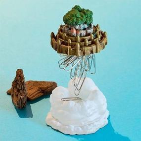 Creature Replica Miniature Article Castle in the Sky: Laputa Castle Paper Clip Holder