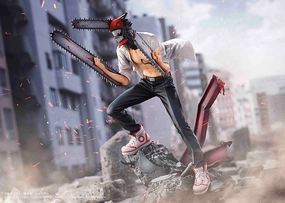 Cartoonish Design Designer Article Chainsaw Man: Chainsaw Man S-FIRE 1/7 Scale Figurine