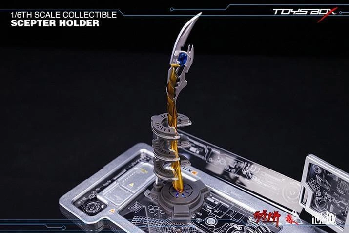 All Season Extinct Creature 1:6 Loki Scepter Holder Acrylic Display Stand