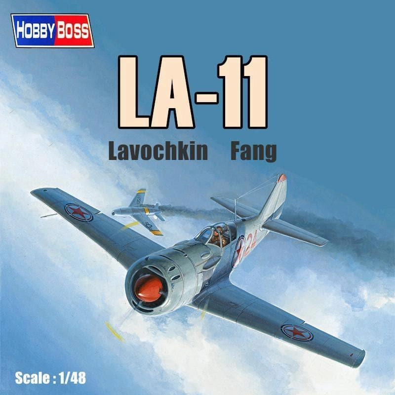 Fine Detail 1:48 Lavochkin LA-11 Fang Fighter Assembly Kit